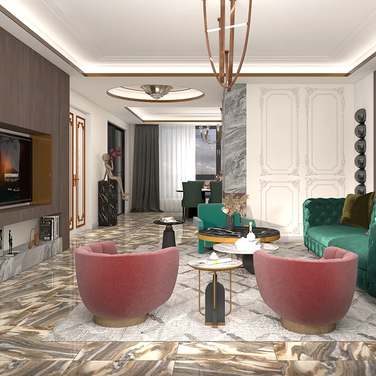 high polished foshan marble porcelain glossy tiles 800x800