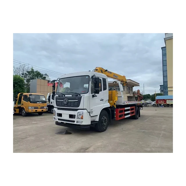 6.3 Ton Flatbed Tow Wrecker Breakdown Truck