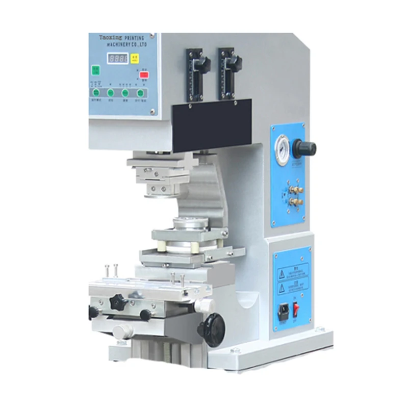 TAOXING  multi function  manual desktop gold ball pad printer for watch dial  ceramic bowl