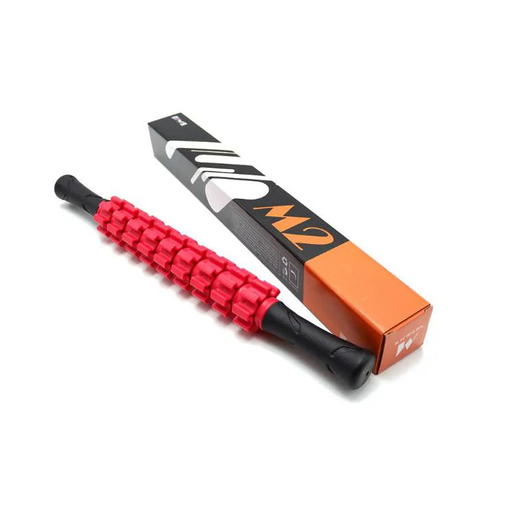 Fitness body pain relief roller muscle massage stick