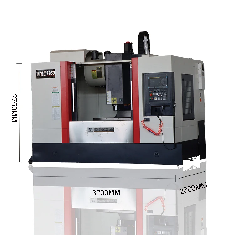 Chinese 3 axis CNC Milling Machine VMC1160 CNC Vertical Machining Center