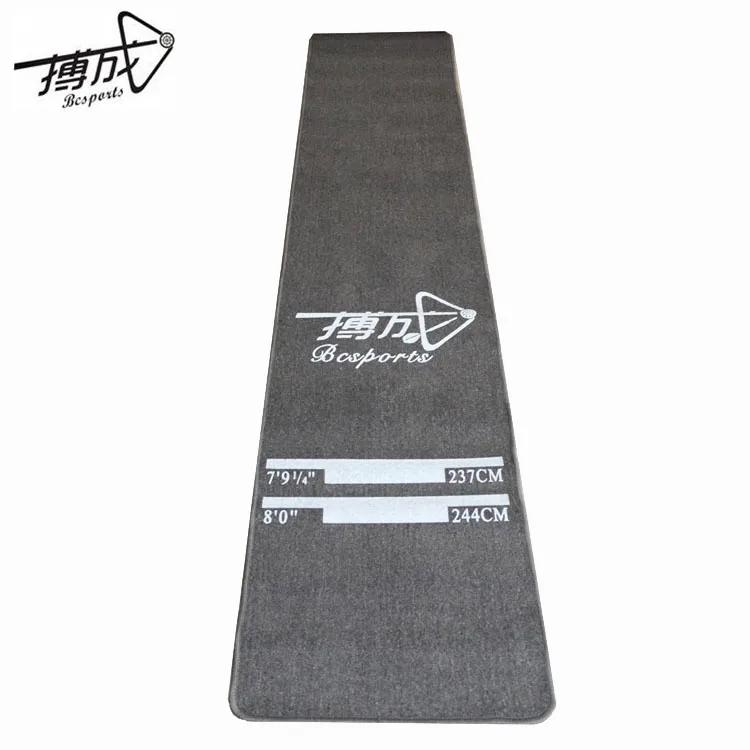 Custom logo dart equipment rubber dart mat