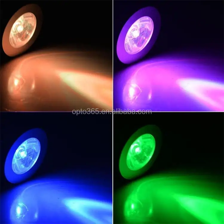 Multi-Color E27 GU10 E14 3W LED Bulb Light with IR 24 Keys Remote Lamp RGB Spotlights for Home 110V 220V Wireless Spotlight