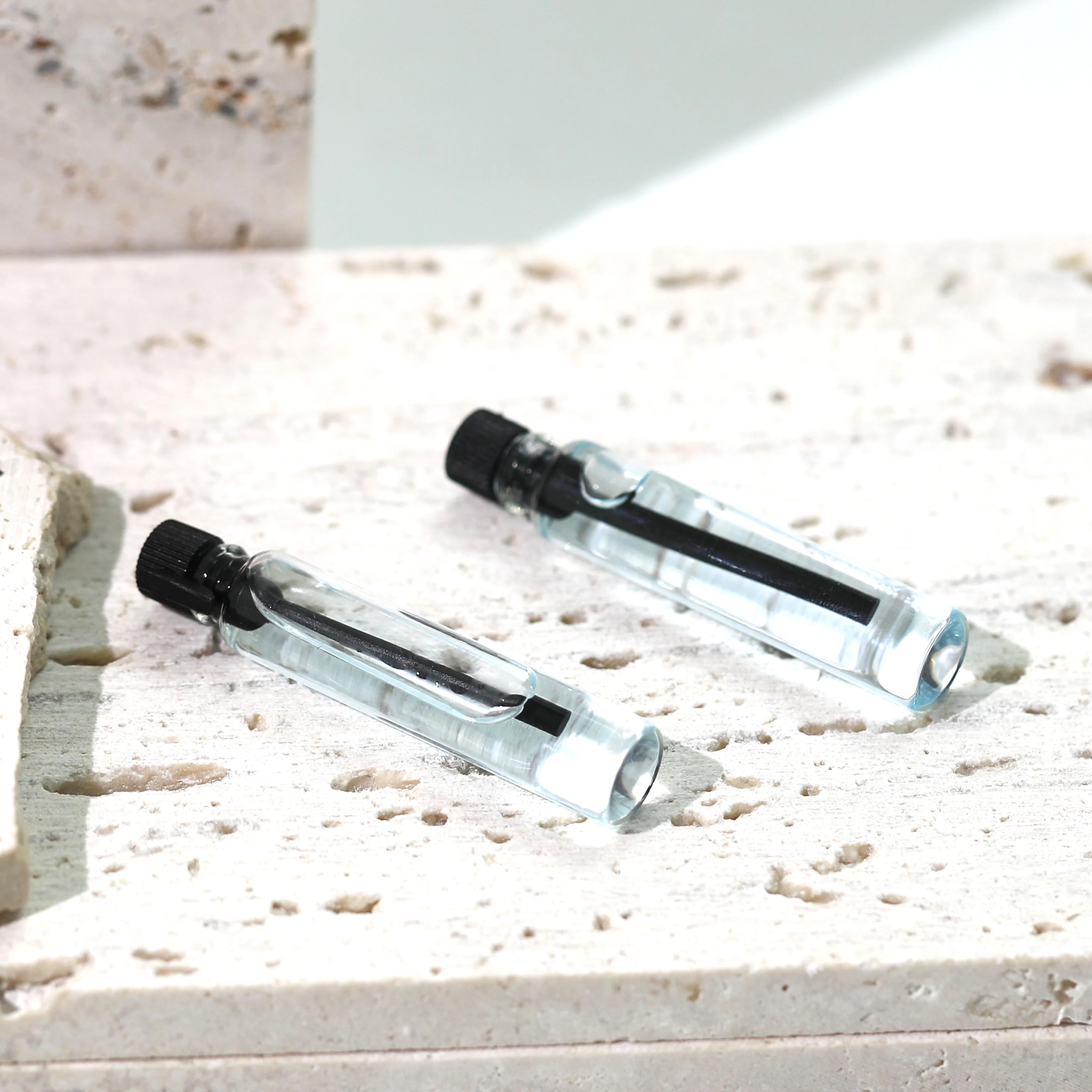 Portable Travel Free Sample 1Ml Dropper Pipette 1Cc Vial Small Essential Oil Perfume Liquid Bottle, 1Ml Glass Vials Bottle