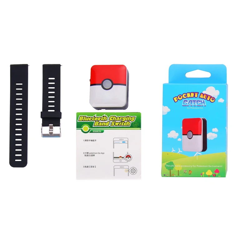 Removable Rechargeable Bracelet Match for Pokemon Go Plus Smart Wristband