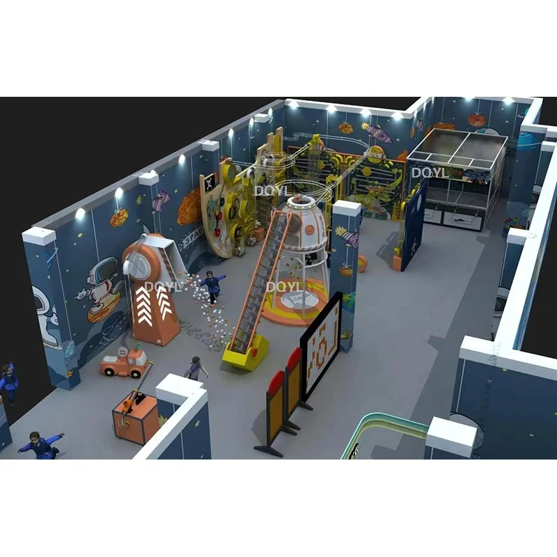 Interactive ball wall game kids indoor playground Customize Indoor Playground Equipment small playground