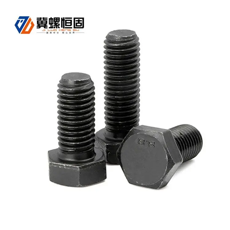 ASTM DIN933 Grade 8.8 DIN961 half thread M8 Hex Bolts