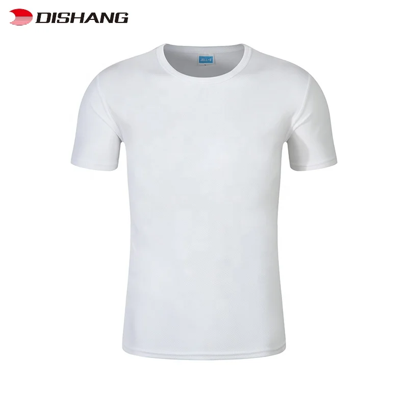 Hot Sale Workout quick dry Gym wear mens clothing custom logo Polyester  t shirt for men