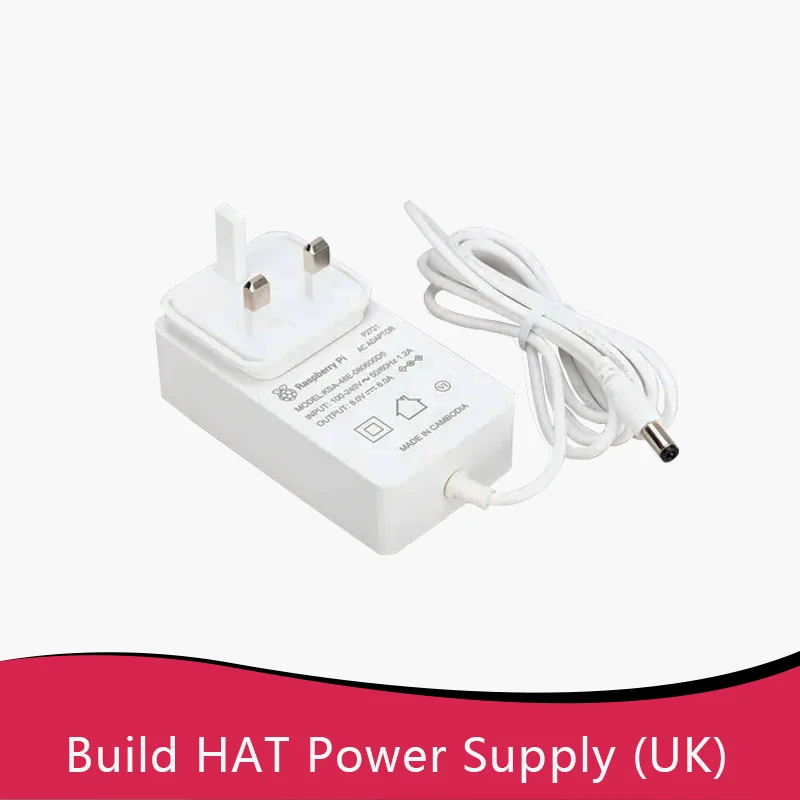 Build HAT Expansion Board with Building Blocks Motors and Sensors Build Power Supply module