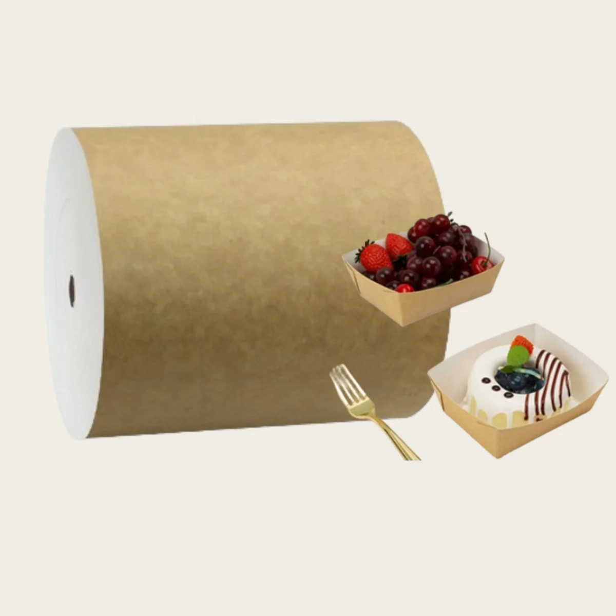 Enso CKB Paper High Quality 250gsm White front coated kraft back paper board paper rolls for a good packaging material