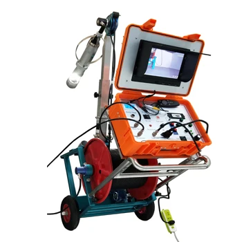 New 100-500m deep water borehole oil well inspection camera