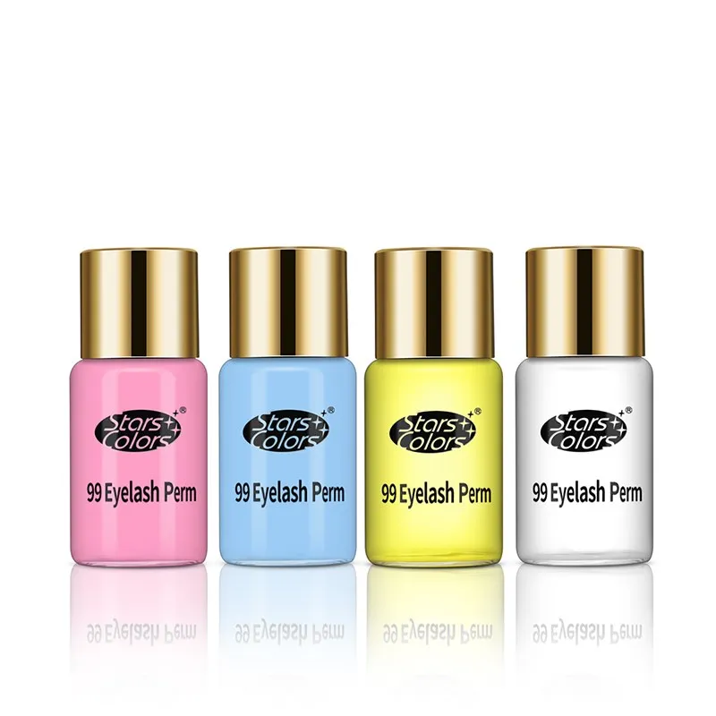 Professional glues lash lift tool Lasting Curl Perm Lotion custom logo Eyelash Perm Kit