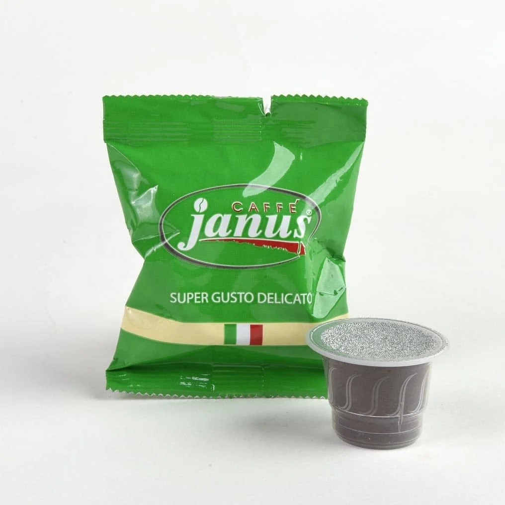 
Coffee Capsule Janus Super Delicate Taste Caffe Made in Italy Espresso Capsule 