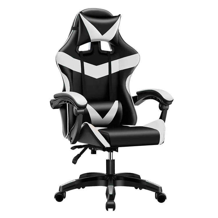 PU leather Computer Reclining High Back Ergonomic Chair Gaming Chair With Wheel