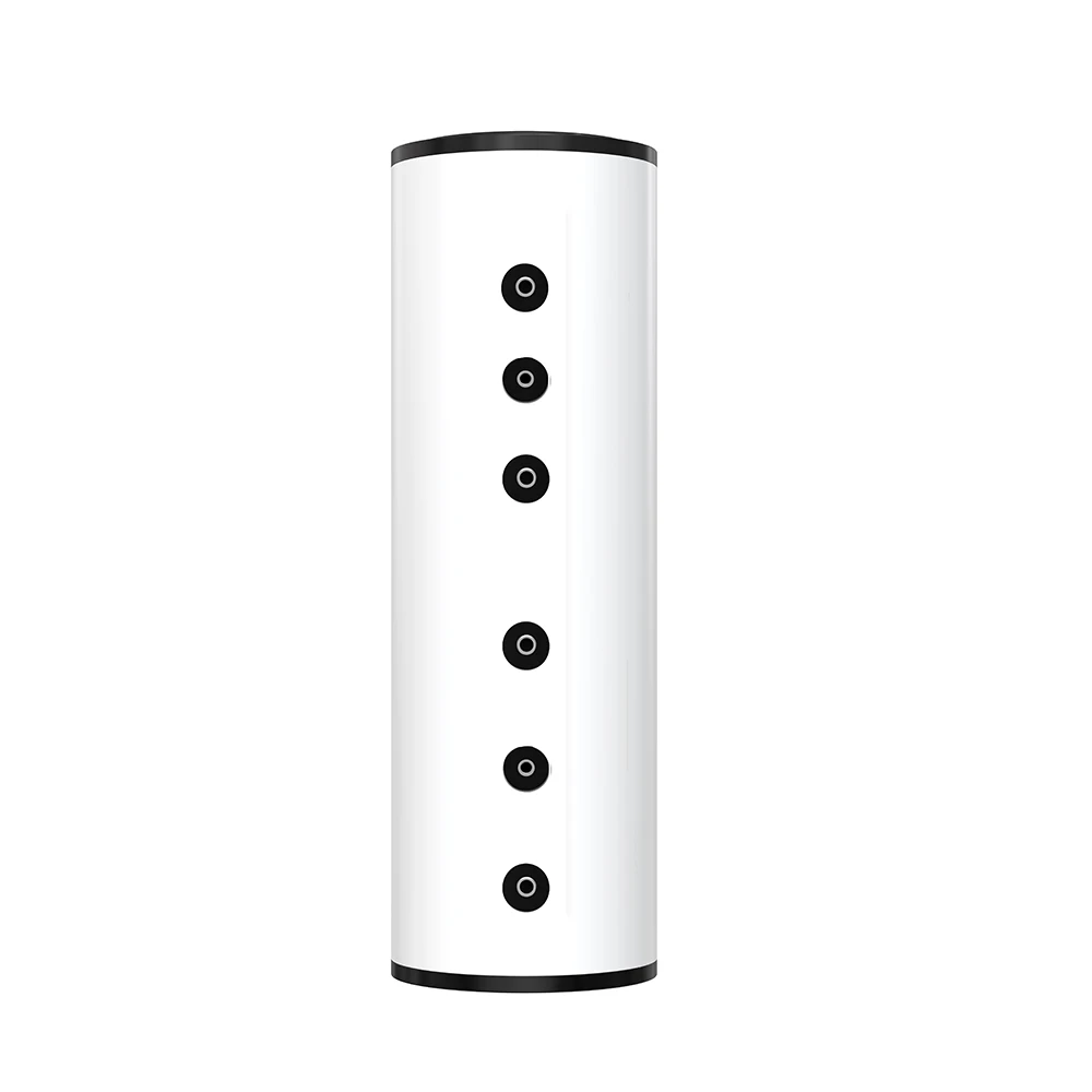 300l double copper coil hot water tank wall mounted hot water thermodynamic solar heat pump