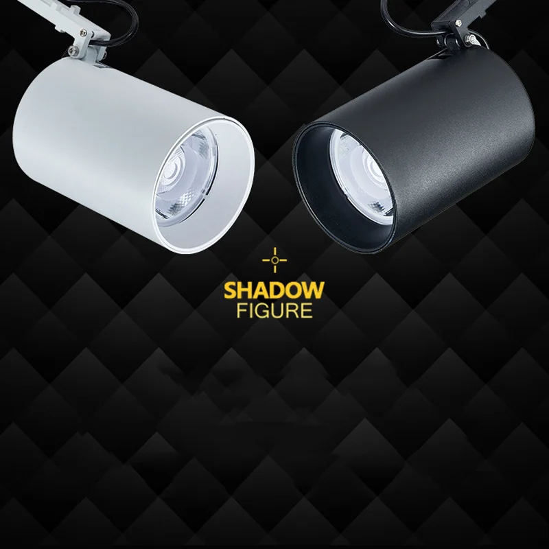 10 years warranty track light free sample DDP aluminum shell 10w 20w 30w integrated cob