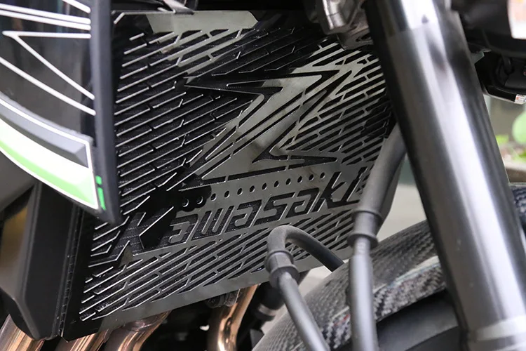 Motorcycle Tank Protector Heat Dissipation Stainless Steel Tank Network Motorbike Radiation Guard Grille for Kawasaki Z800 Z1000
