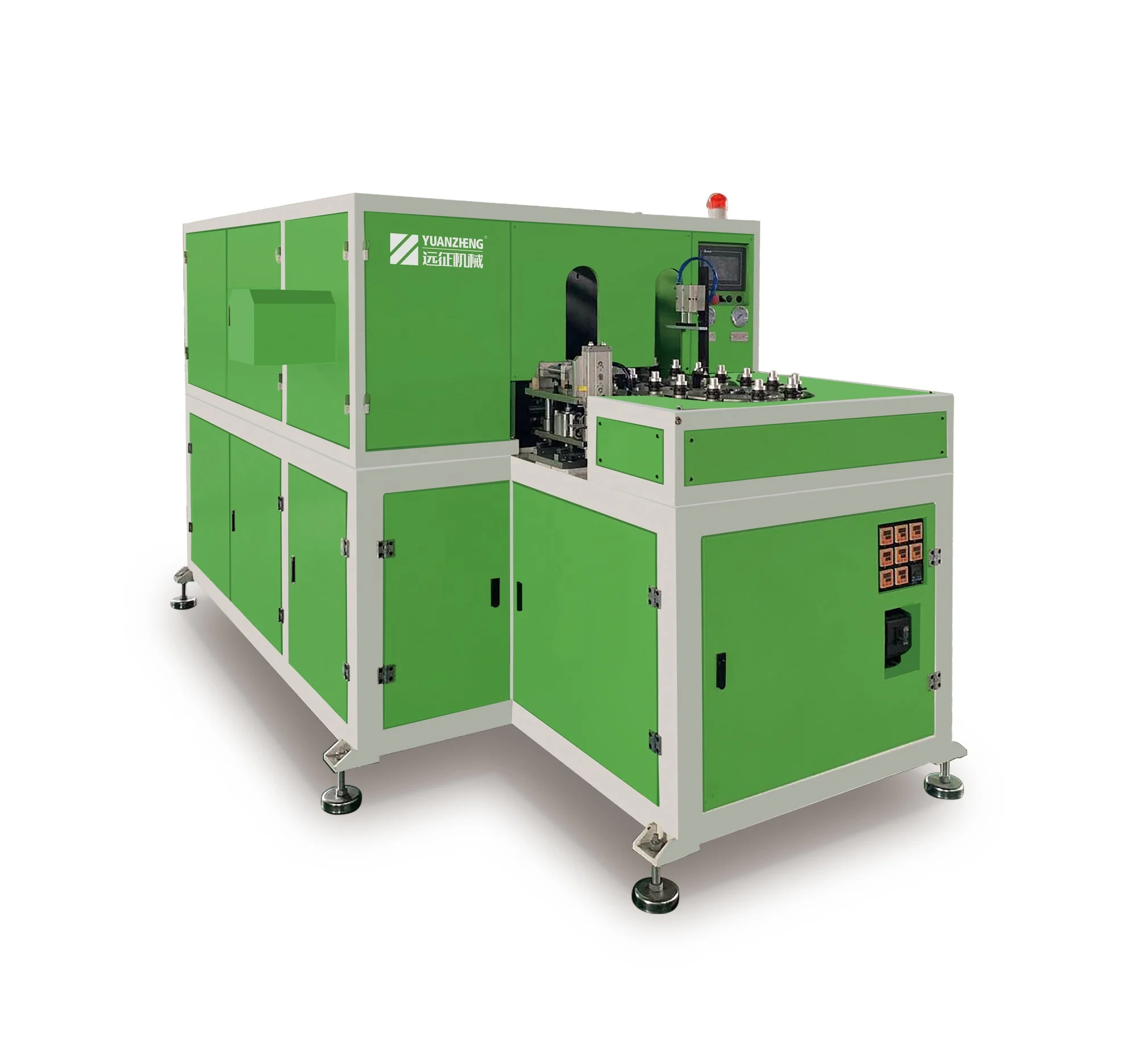 Hand feeding preform blow molding machine manual jar blowing machine