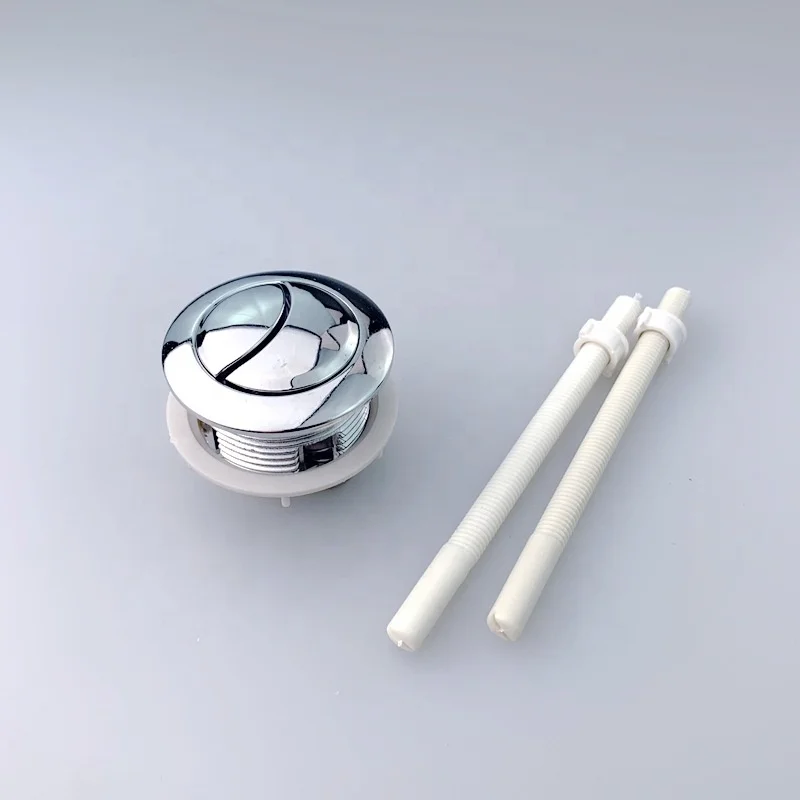 Bathroom Toilet Switch Accessories Universal Flush Valve Dual Push Button Replacement 48mm Toilet Tank Buttons