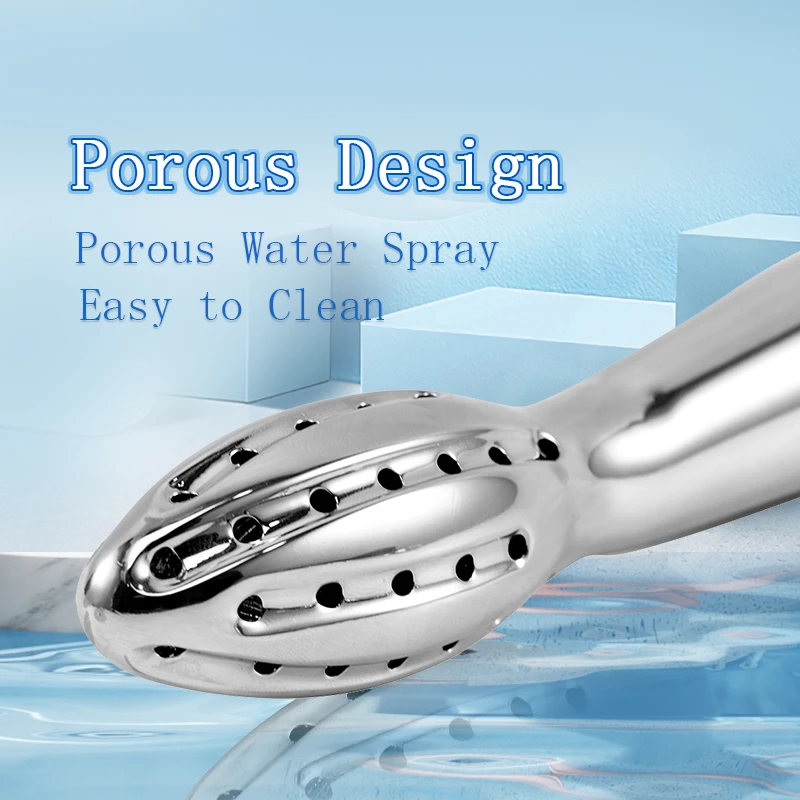 Alloy Anal Douche Vaginal Sex Toys for Women and Men Porous Water Spray Anal Shower with Metal Butt Plug Juguetes Sexuales