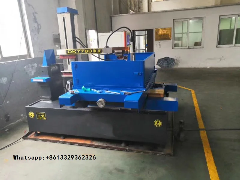 high quality CNC wire cut EDM machine multi cut medium speed DK7750 factory supply wholesales cheap cnc edm machine