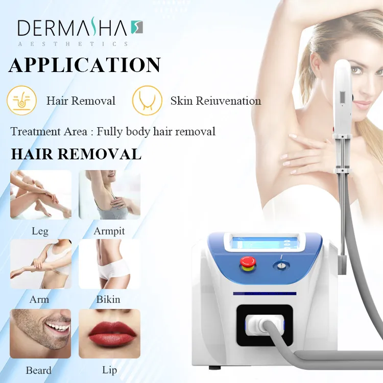 Portable Painless Permanent Body IPL Laser Hair Removal machine Acne Treatment Hair Removal equipment