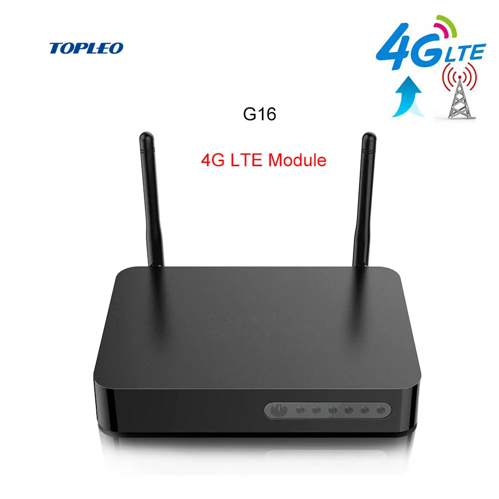 Professional Industrial G16 Android tv box with sim card slot 4G LTE built-in internal zigbee(optional)