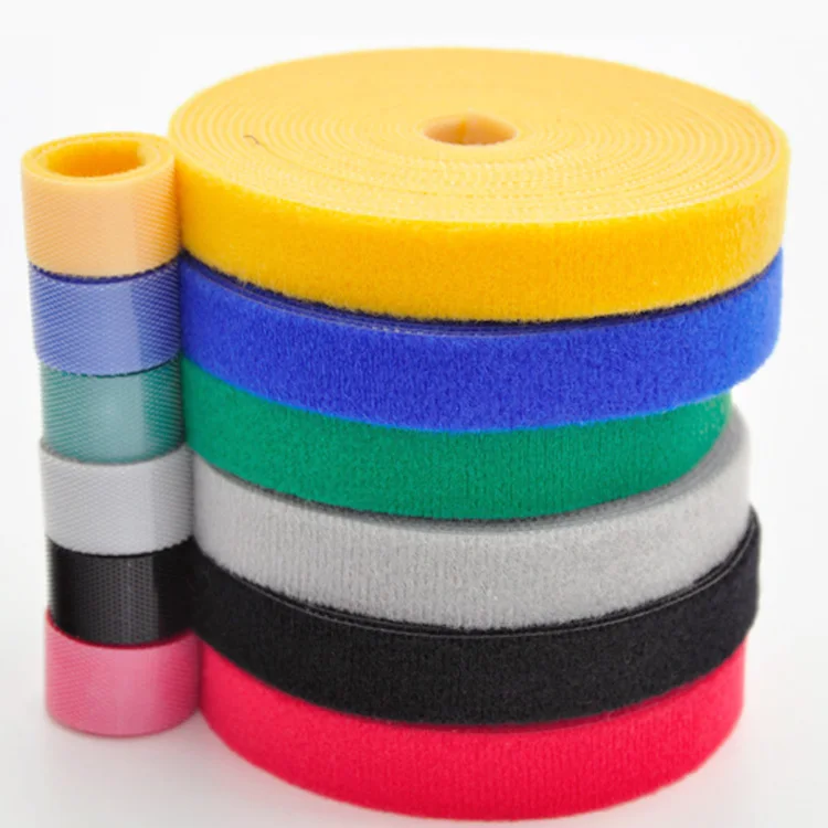 
MSQT040 Manufacturer Custom High-quality Back to Back Velcro Loop Tape Strap Velcro 