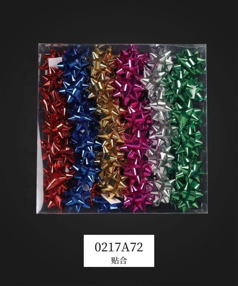 
Mini Gift Wrap Bows Christmas Metallic Bows Self Adhesive Gifts Bows for Holiday Christmas Birthday Party Favor 