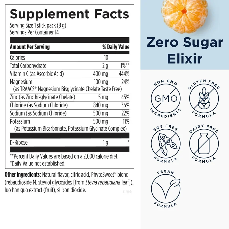 ODM&OEM Private Label Sugar Free nutrition Electrolytes Powder Rainbow Sherbet Recovery Drink Electrolyte Powder energy drink