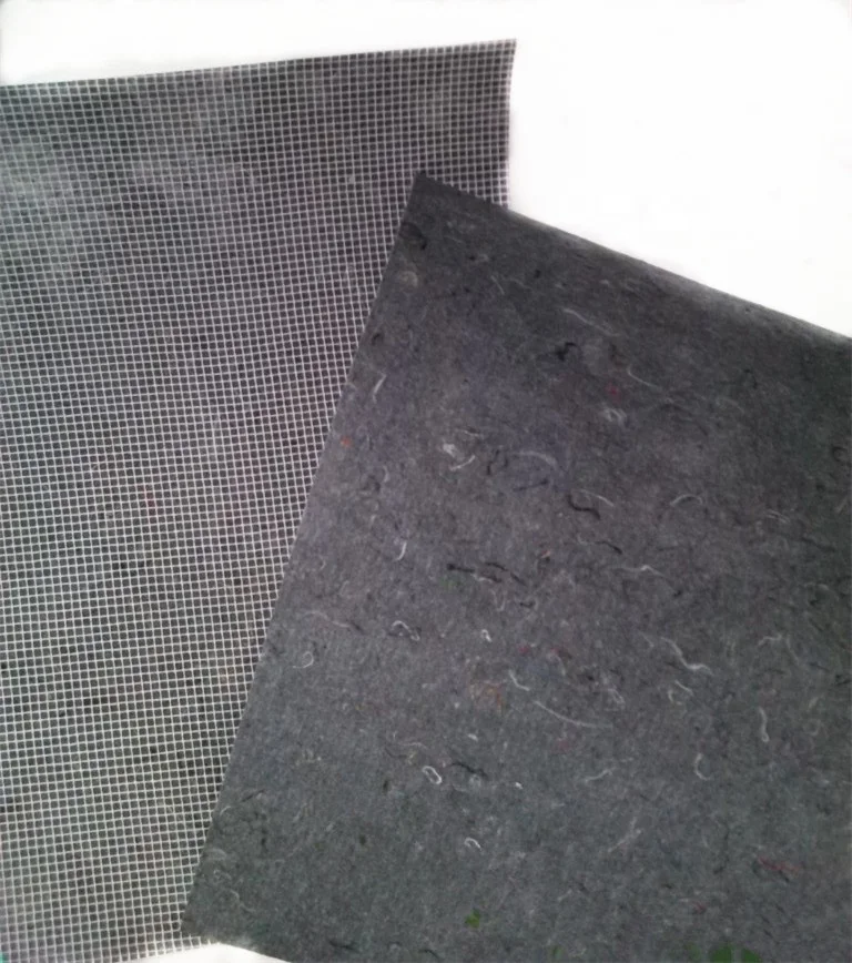 Compound base Non-woven polyester fiberglass mesh combination mat