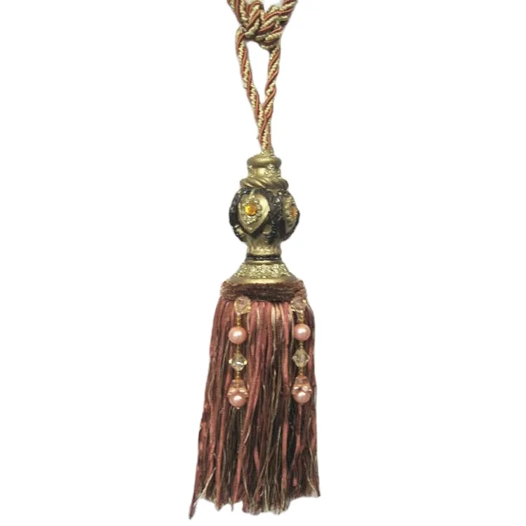 brush tassel tieback for curtain, cheap tassels made in china