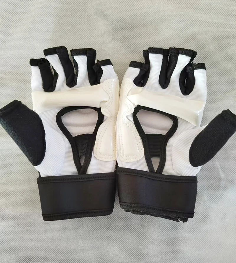 Taekwondo training gloves. Karate gloves are very useful