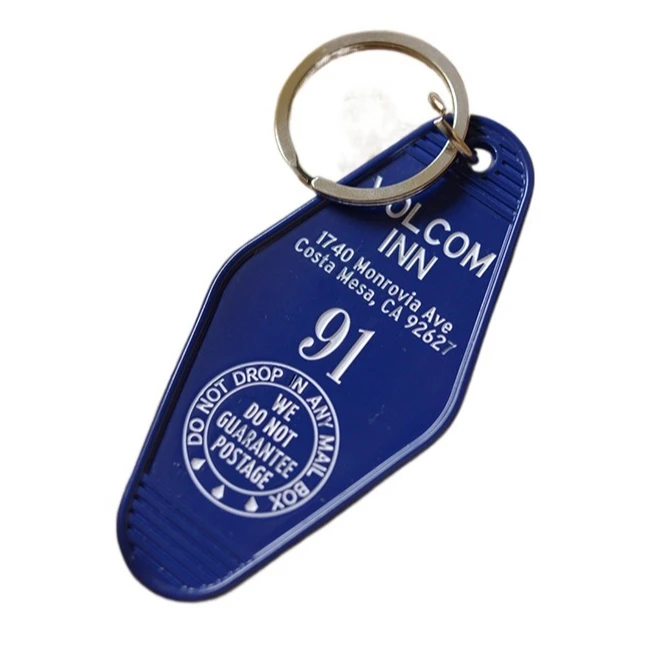 Promotional Wholesale Key Chain Llavero Porte cle Custom Logo 3D/2D Anime Boba Motel Letter Enamel Metal Keychain Keyring