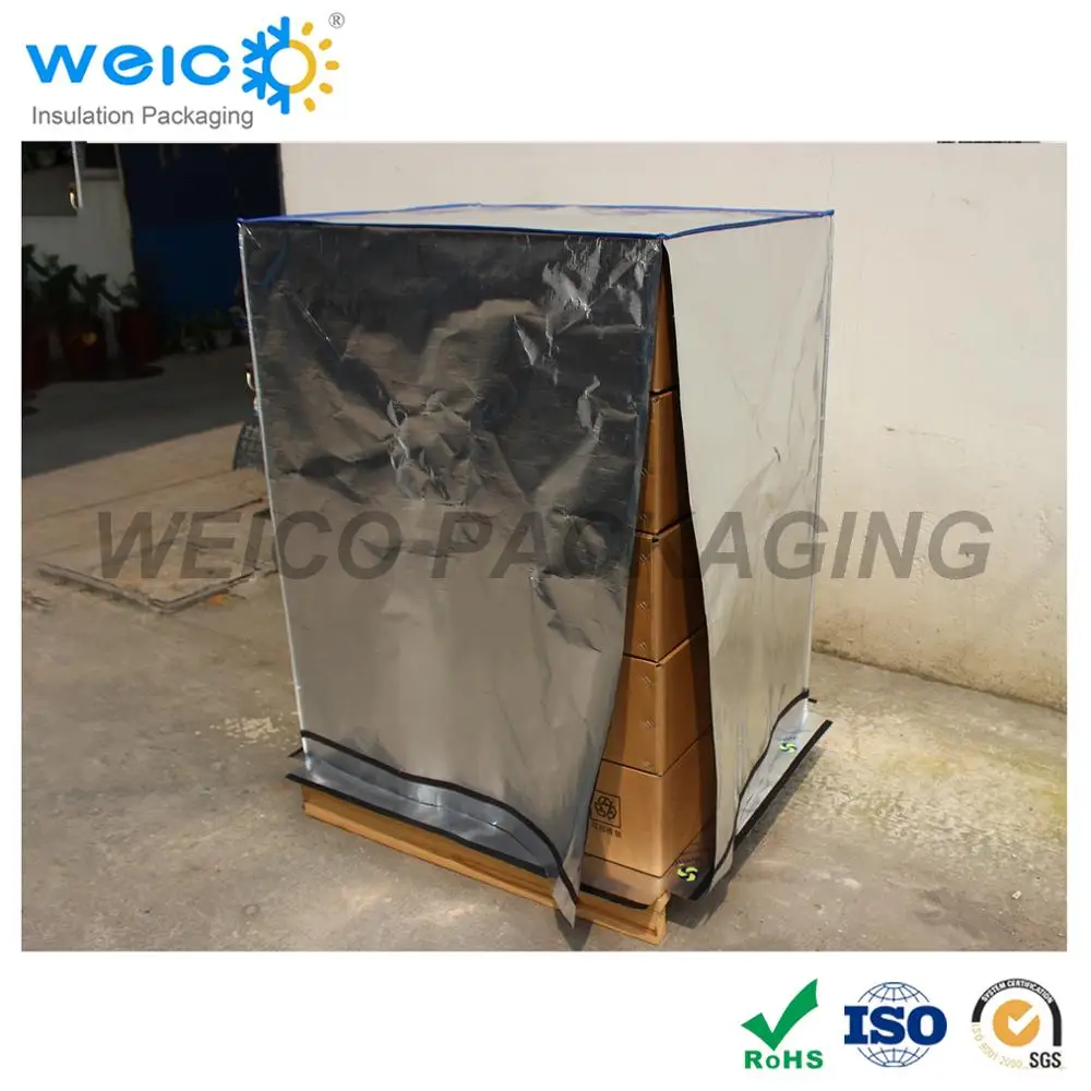 Упаковка для вина, теплоизолированная крышка поддона