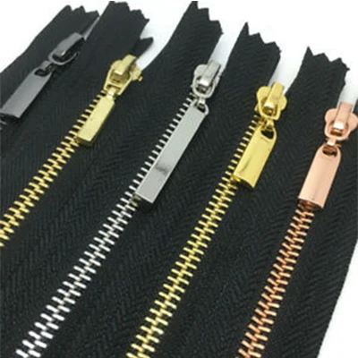 Factory Direct Supply Good Price Bag Jeans Jackets Custom Metal Zipper OEM backpack zippers