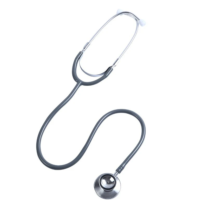 Doctors Manual Stethoscope Steel and Plastic Class II Commercial Medical Equipment for Hospitals and Clinics