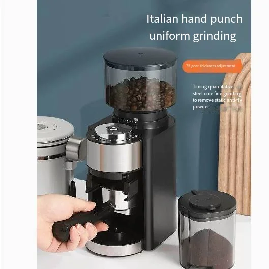 Hot sales Fully Automatic Stainless Steel Home Commercial Mini Electric coffee bean grinder Espresso Machine