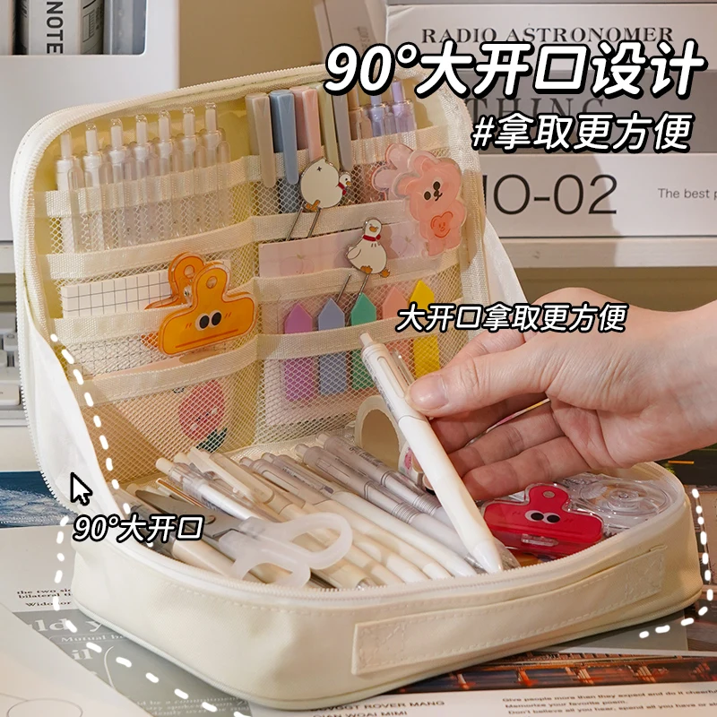 Cheap Large Capacity Storage Bag And Pencil Bag With Customized Logo