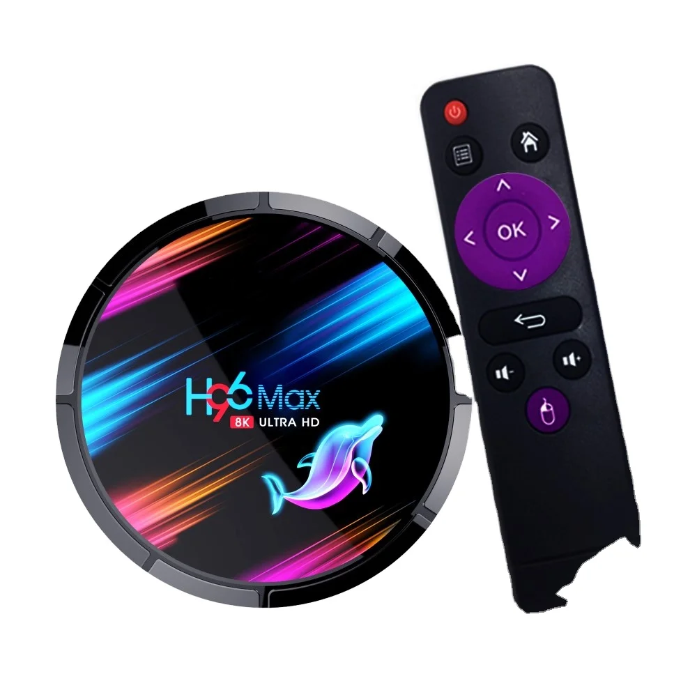 2020 Новый компьютерной приставки к телевизору цены по прейскуранту завода-изготовителя H96 max X3 S905X3 4k HDR оперативная память 4 Гб ddr3 128 ГБ Интернет android 9,0 телевизор компьютерной приставки к телевизору