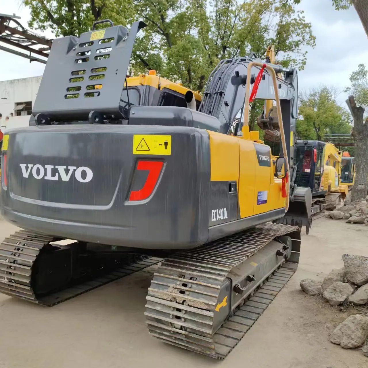 South Korea-Made Original Volvo EC140 D Mini Excavator 14 Ton Tracked Shovel Low Price Features Engine Pump Motor Gearbox