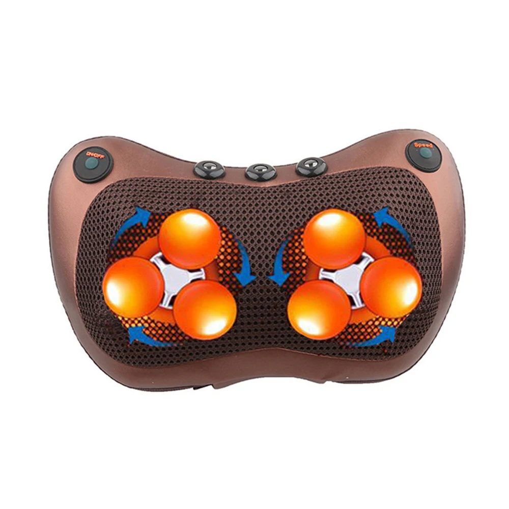 Internal Panel Butterfly shape Full Body cordless rechargeable massage pillow with massage