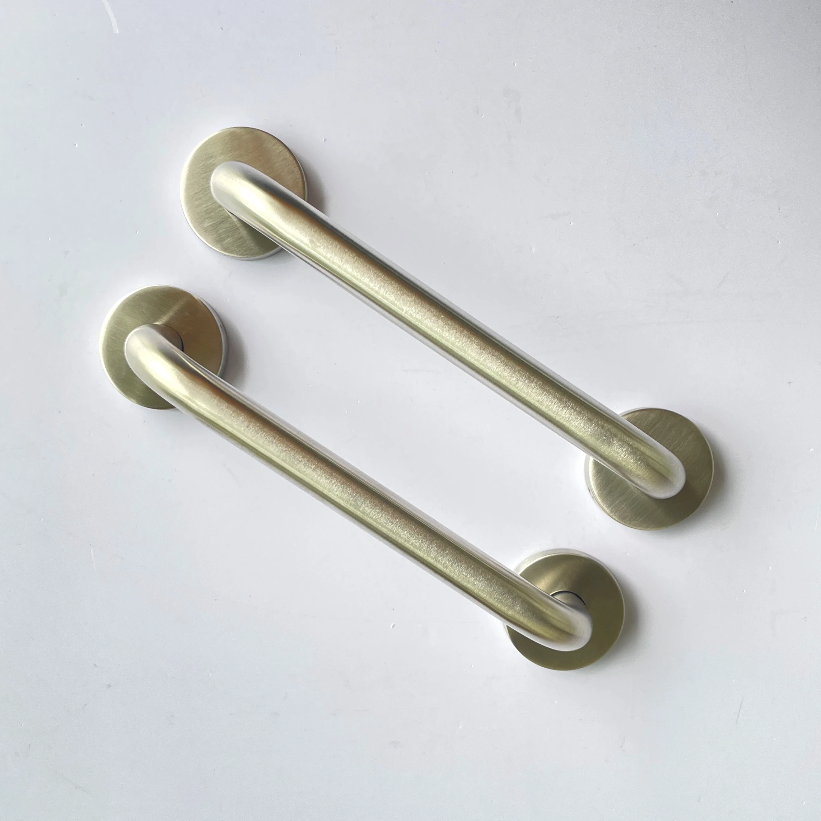Stainless Steel Brushed Shower Grab Bar Safety Hand Rail Support Non-slip Bathroom Handrail