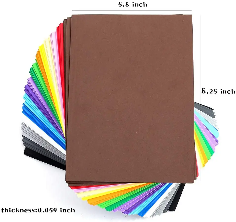 Non Toxic Custom Color Bulk high quality eco-friendly  EVA foam sheet Rubber Plastic DIY craft EVA foam rolls