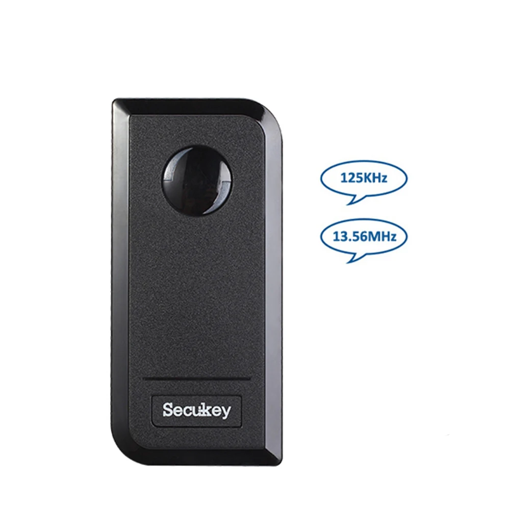  Secukey S1-RX 125 кГц и 13 56 МГц Бесконтактные RFID смарт-чип id/микросхемой чипом микропроцессорные карты доступа считыватель отпечатков