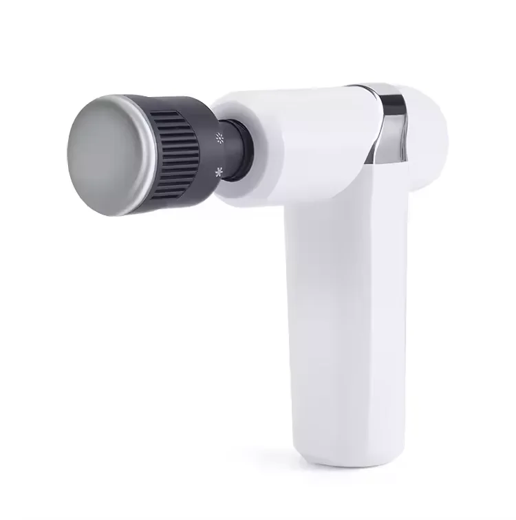 High Quality Best Budget Handheld 30 Speed Body Heat With Case Percussion 6 Head Hot And Cold Gun Massage