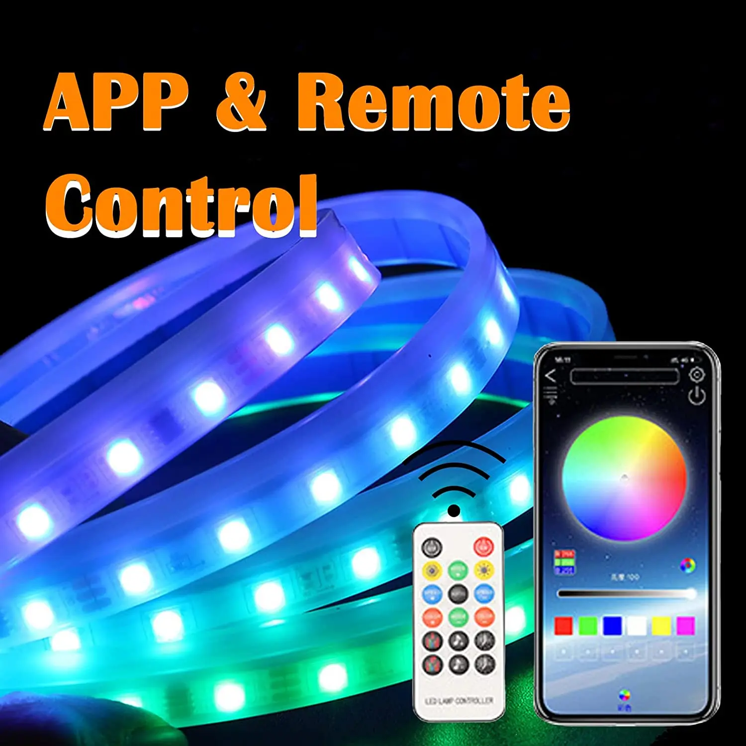 DIY Car Hood Flexible Led Strip Light 12V White Daytime Running Lights Decoration Backlight Long Auto Atmospere Lamp Universal