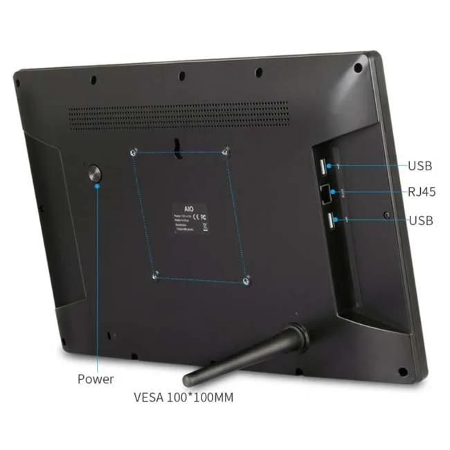 32 inch IPS display capacitive touch RK3566 RAM 4GB ROM 32GB WIFI RJ45 android advertising player for Elevator Shopping Mall