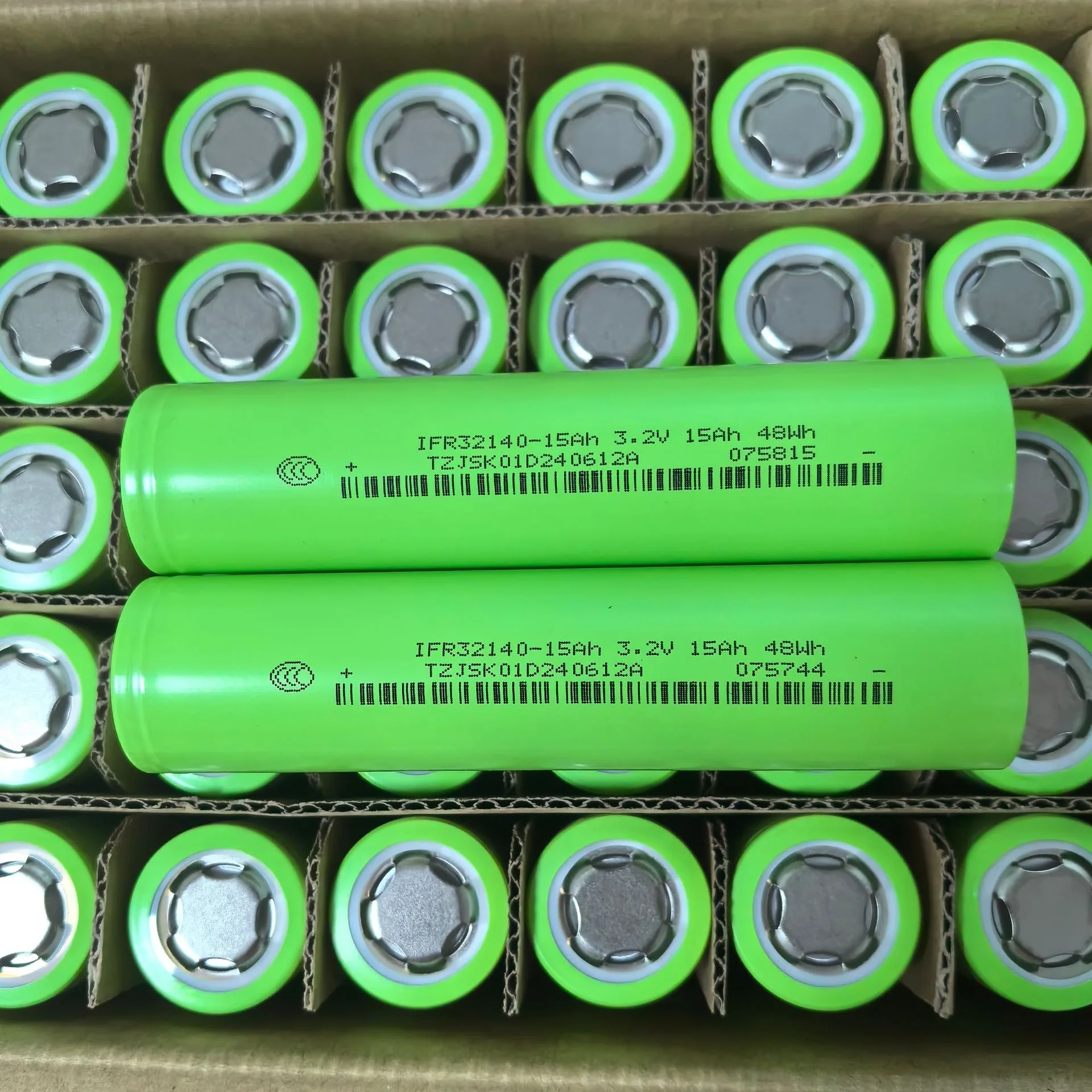 32140 LFP 3 2 В 15Ah аккумуляторная батарея LiFePo4 Lifepo4 15000 мАч цилиндрическая