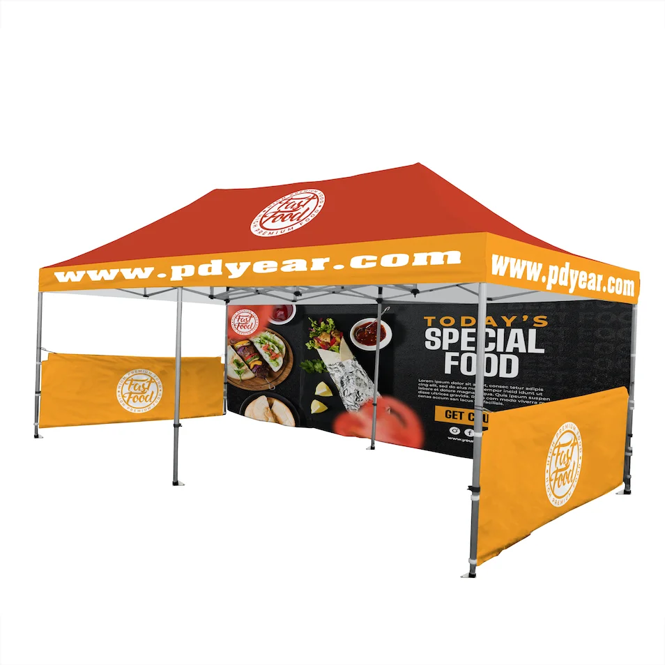 Promotion Custom Printing  Waterproof Relief Tents Canvas Fabric Disaster Relief Tent Wedding Canopy Tent